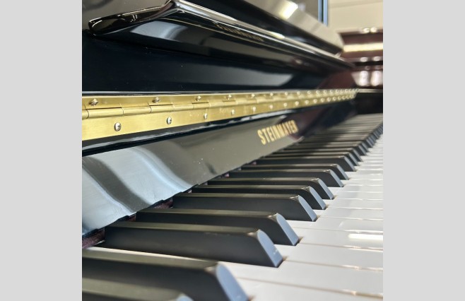 Steinmayer Polished Ebony S118 Upright Piano, Used - All Inclusive Premium Package (SN:640716726) - Image 5